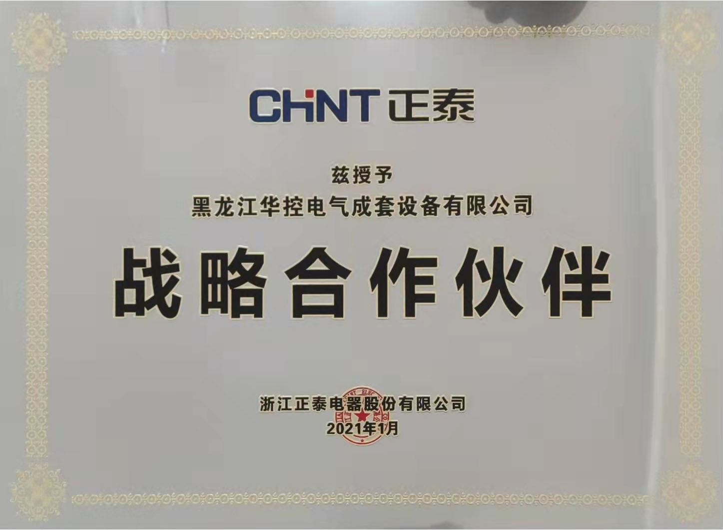 CHNT正泰戰略郃(he)作(zuò)夥伴